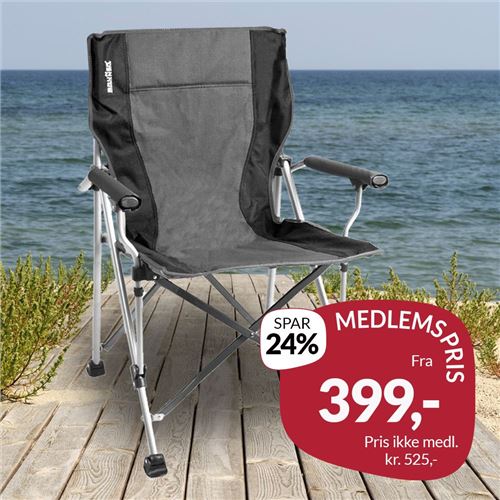 Brunner Raptor Classic foldestol Grå/sort