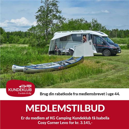 Cosy Corner Levo til autocamper og campingvogn. 
