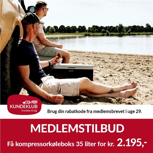 Mestic kompressor køleboks MCC-35 AC/DC 