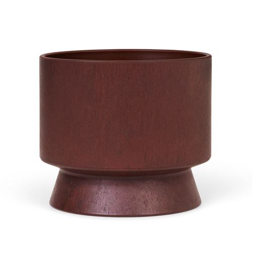 Rosendahl urtepotteskjuler, bordeaux. Ø15 cm. Recycled