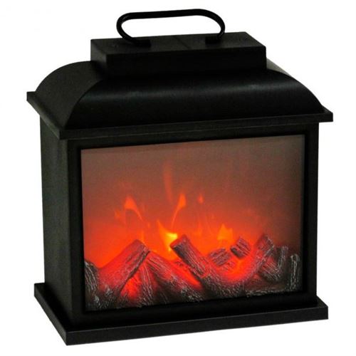 LED Fireplace lanterne, 30 cm