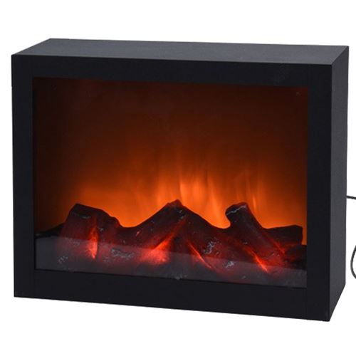 LED Fireplace 240V,  29x23 cm