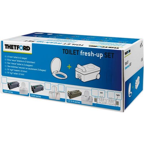 Toiletkit "Thetford Fresh Up" til C2/3/4 - Højre