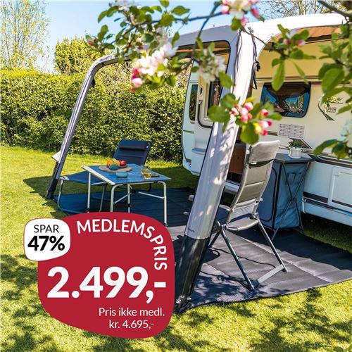 Travellife Texel luft solsejl