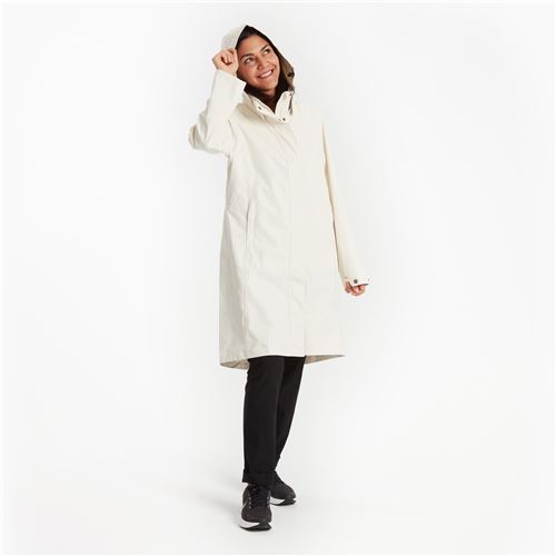 Tuxer Rein åndbar damejakke W/R 8000 mm - Tofu - Str. 3XL