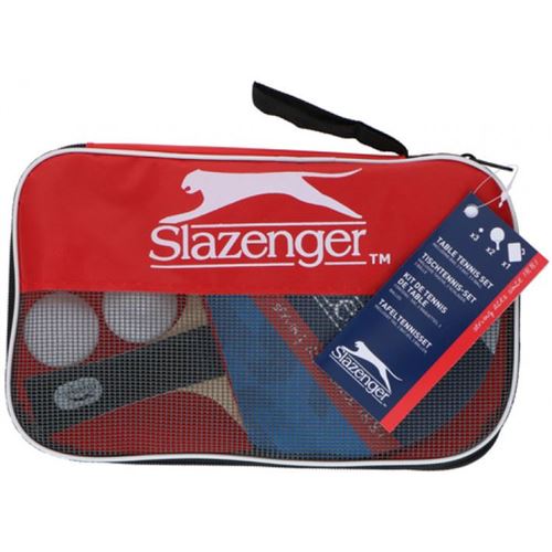 Slazenger bordtennissæt med to bat og tre bolde