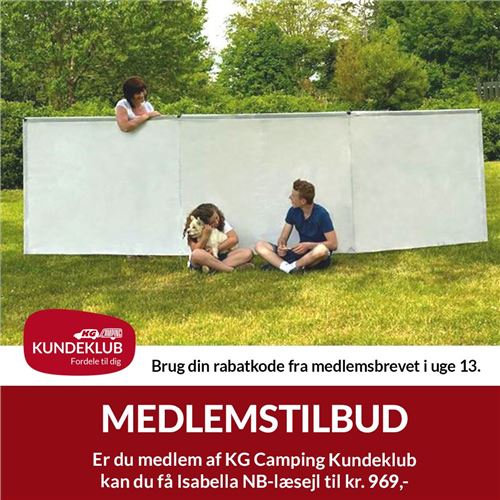 NB læsejl - 3-fløjet 