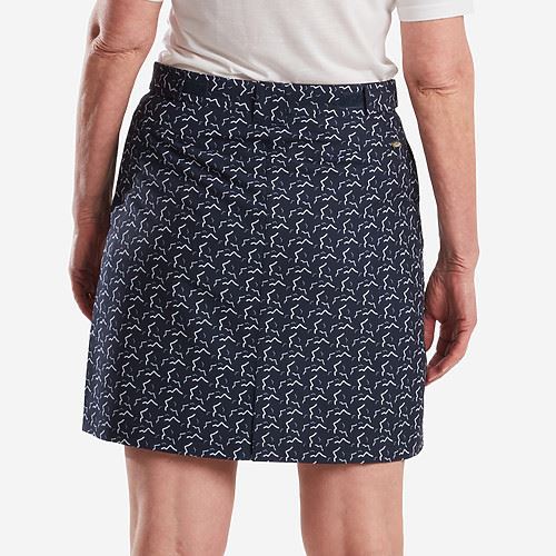 Tuxer Hollie Reco skort - Dark Navy Print 