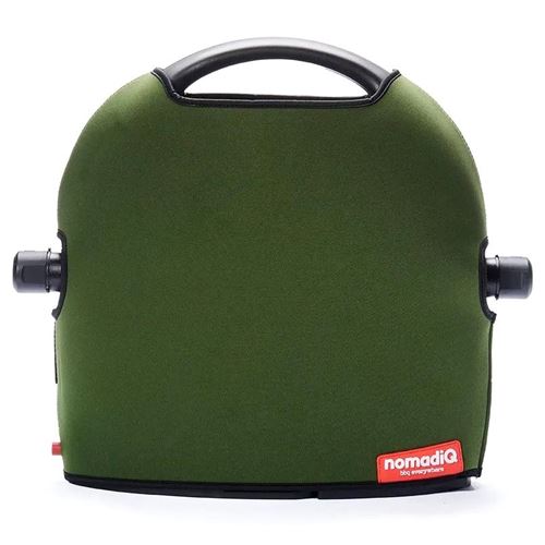NomadiQ Cover til transportabel letvægts-gasgrill, army-grøn