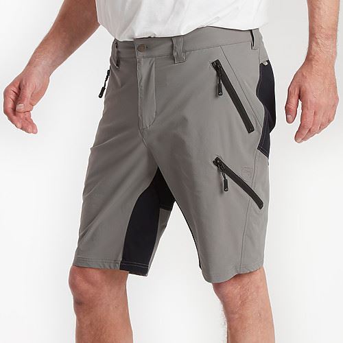 Tuxer Flexi herreshorts Gunmetal/sort 4XL