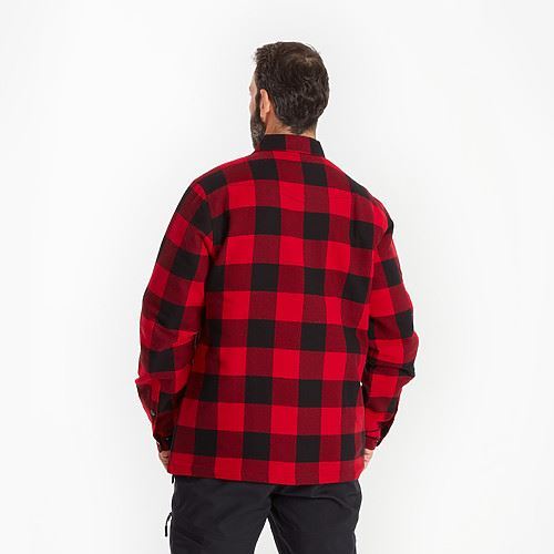 Tuxer Darwin str. XL skovmandskjorte Chili red
