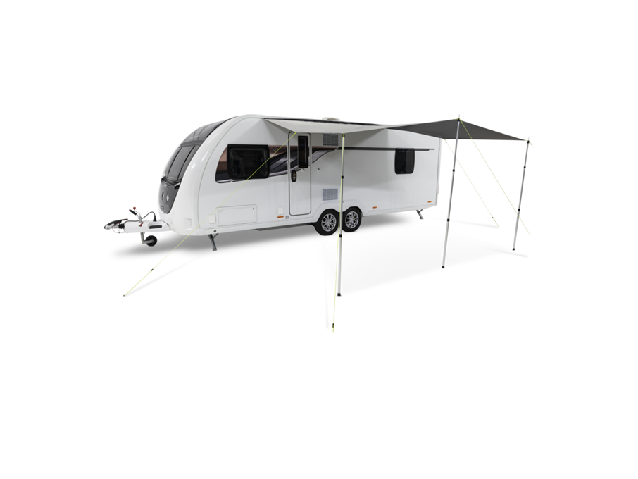 Dometic Ace AIR All-Season 400 S med myggenetfronter og Solar solsejl