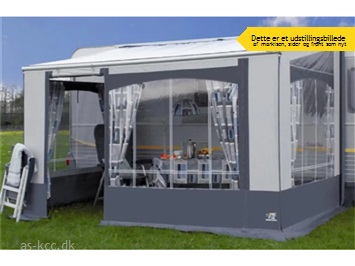 Brugt WIGO posemarkise 360 m. sider, front og gardiner