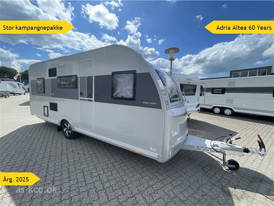 Adria Altea 552 60 Years Køjevogn