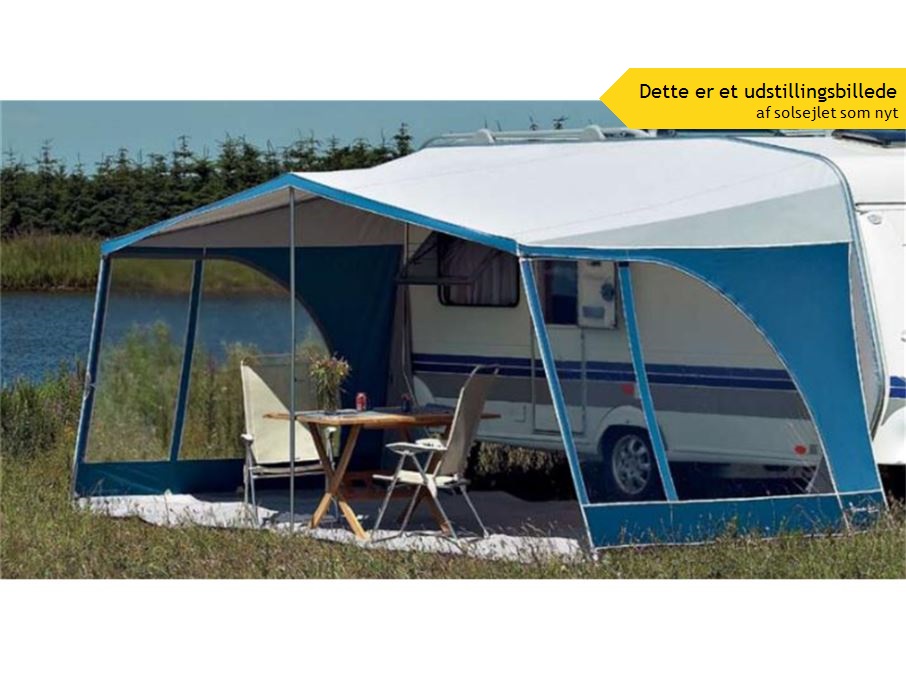 Brugt Sun Blue 975 m. fiberstel