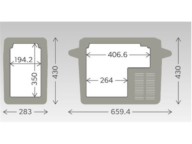 Dometic CFF 20, Mobile compressor cooler, 21 l