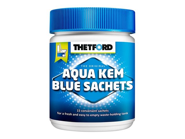 Toiletkemi Thetford Aqua Blue Sachets: 15 + 3 stk.