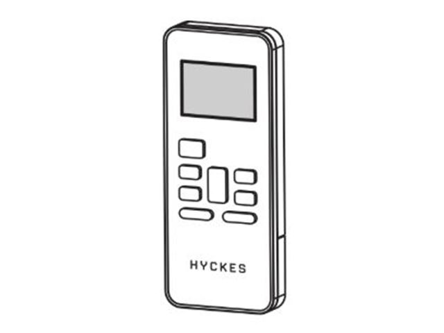 Fjernbetjening til HyBreeze klimaanlæg