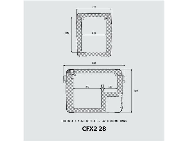 CFX2 28 compressor cooler