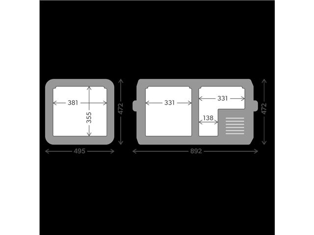 Dometic CFX5 75DZ kompressor køleboks 