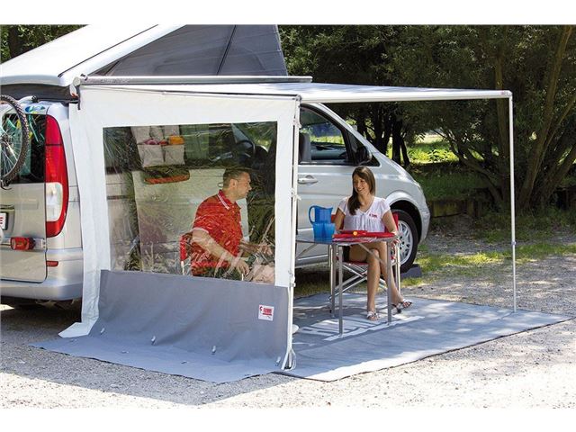 Side med græskant til Fiamma Caravanstore XL 2,5 m dyb