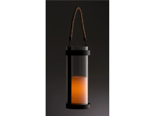 Lanterne Living Light til ophæng, med klart glas