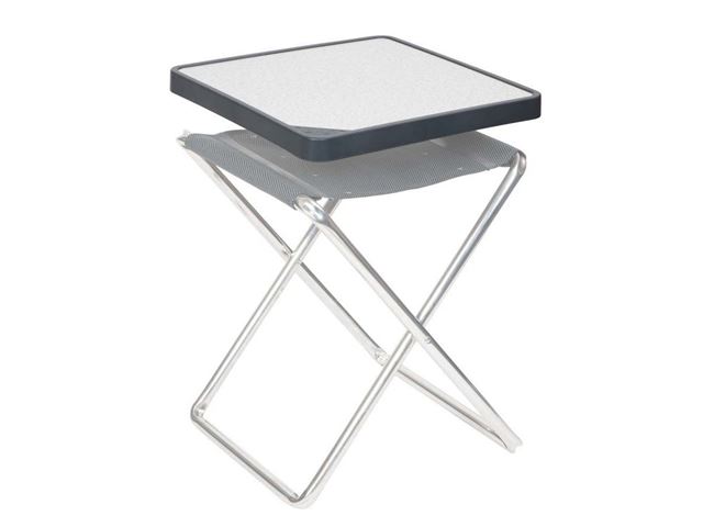 CR Stool AL/302-40 dark grey