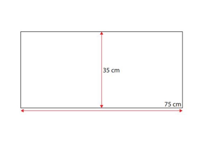 Hjulafdækning Enkelt grå standard H:36 cm