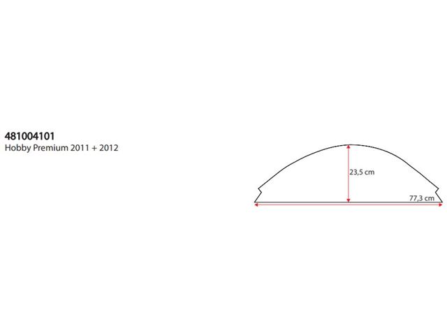 Hjulafdækning Enkelt Hobby 2011-12