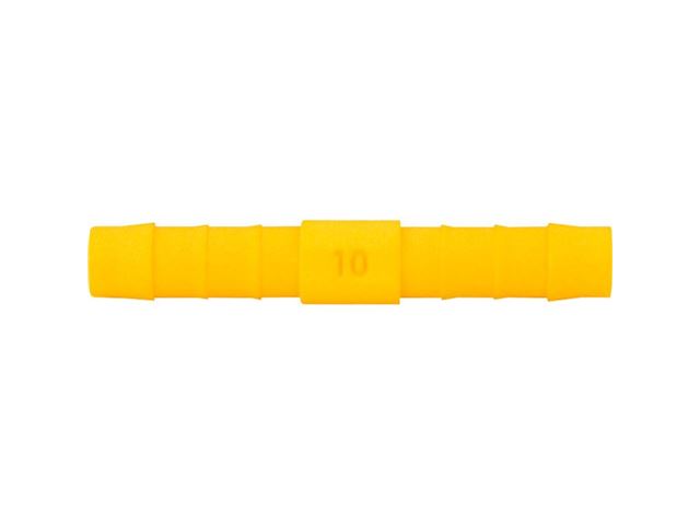 Samleled, lige, til 10 mm slange.