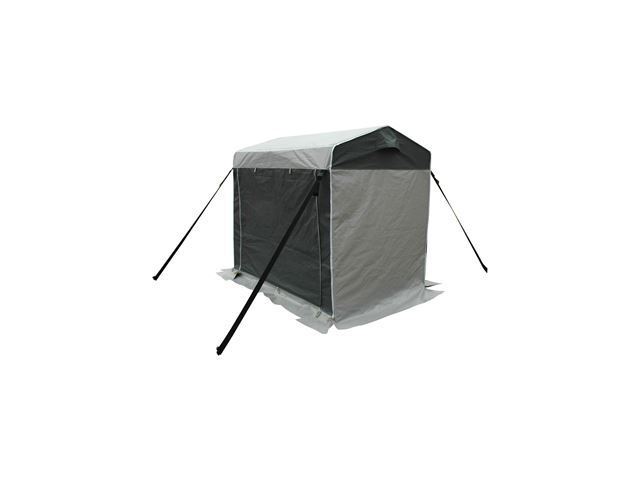 Opbevaringstelt WeCamp Sort og koksgrå - Mål: 220x150x(H)200cm