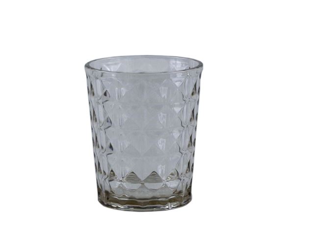 Gimex Stone Line glas, Sand - Sæt med 2 stk.