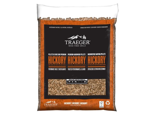 Traeger Hickory Piller, 9 kg - FSC