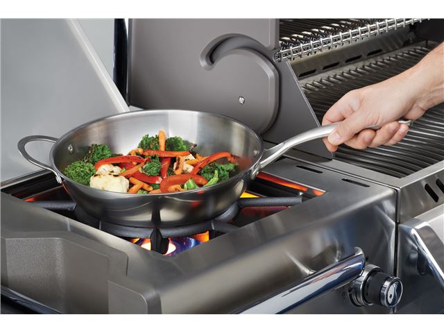 Napoleon Wok, rustfri, Ø39,5 cm, Kan anvendes til induk