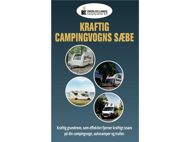 Kronjyllands Camping Centers Kraftig Campingvogns Sæbe