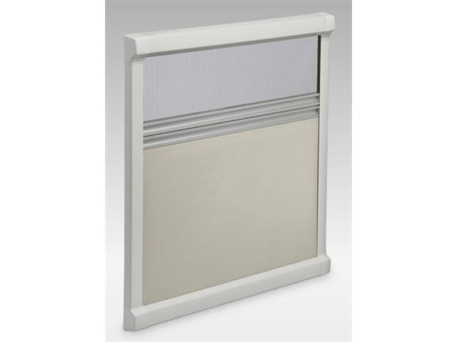 Dometic DB1R Darkening roller blind with fly screen, cream w