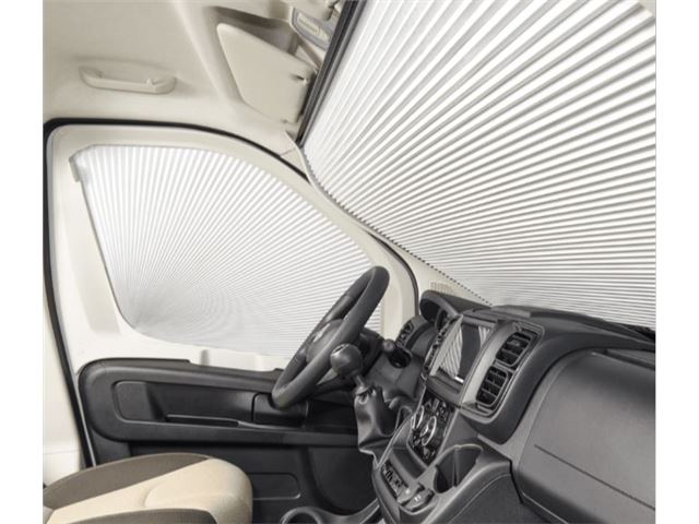 Mørklægningsgardin for Fiat Ducato 290 Serie 8 fra juli ´21-->