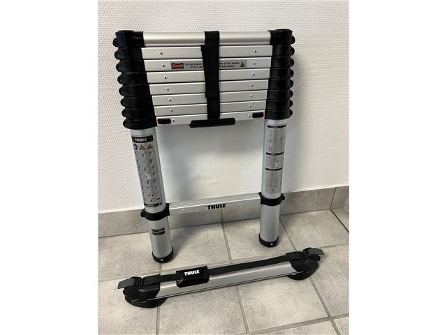 Teleskopstige 9 trin med magnetadapter og taske