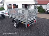 Brenderup 1205 S inkl. ekstrasider 500 Kg.