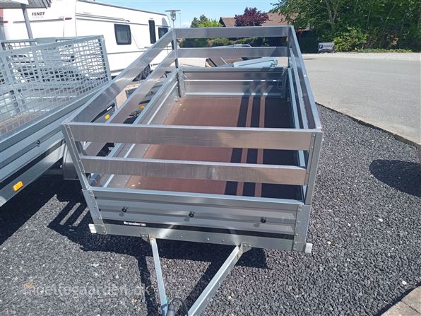 Brenderup 1205 S inkl. ekstrasider 500 Kg.