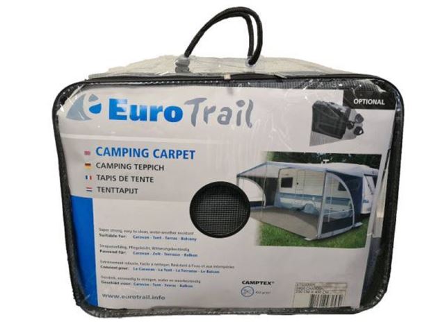 Eurotrail Tent carpet, Charoal, 250x400cm