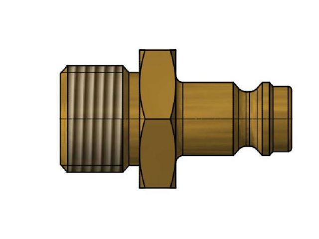 IGT - Han del af lynkopling 1/4''