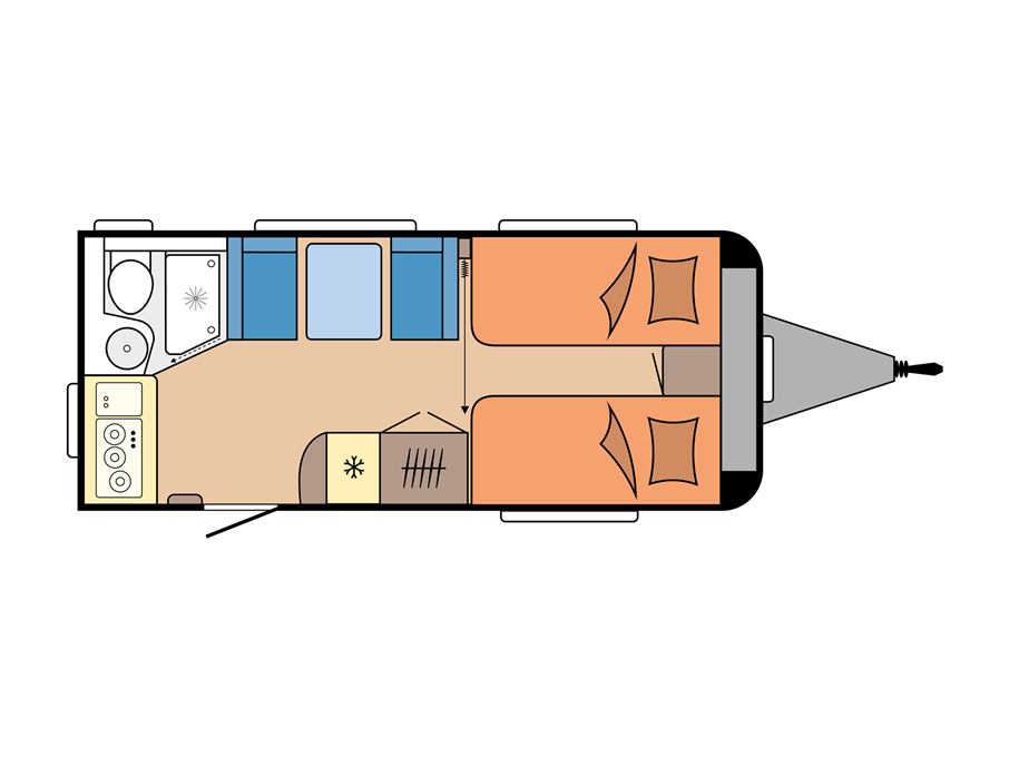 Hobby De Luxe 460 SL DK-Line