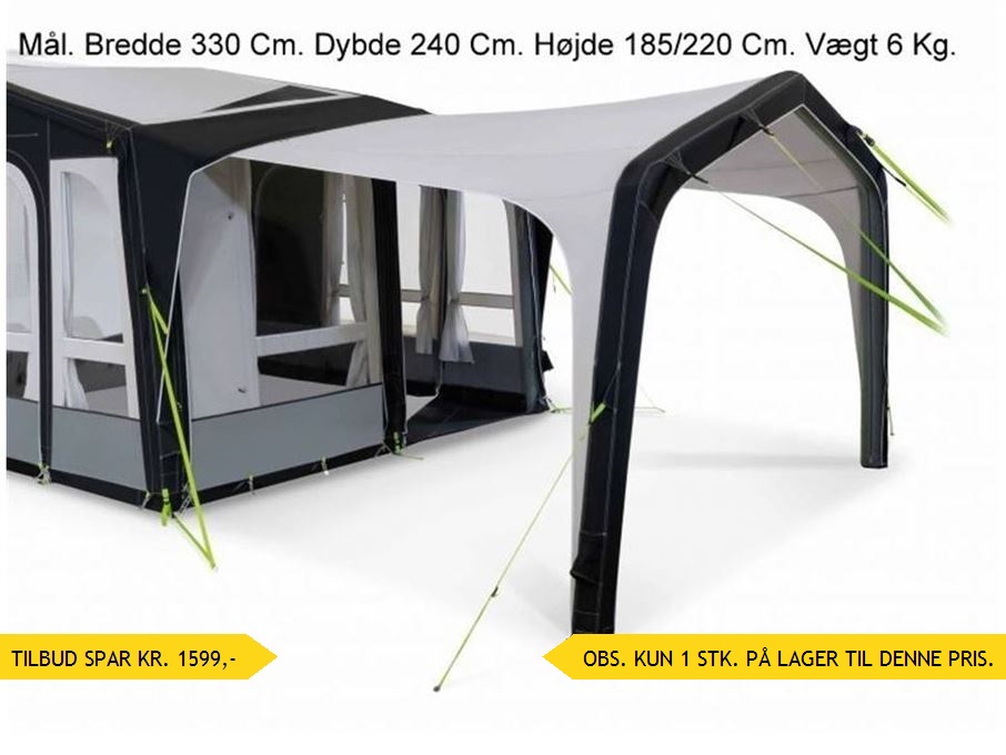   KAMPA Front Solsejl til Club Air Pro 330.         