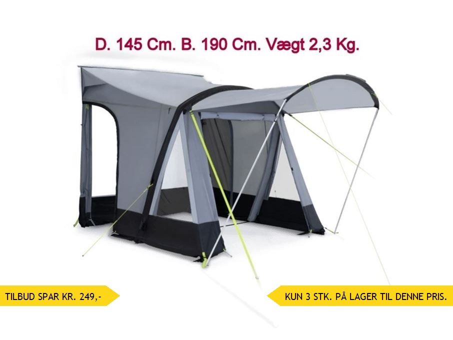 Dometic / Kampa Leggera 260 S Air Front solsejl.    