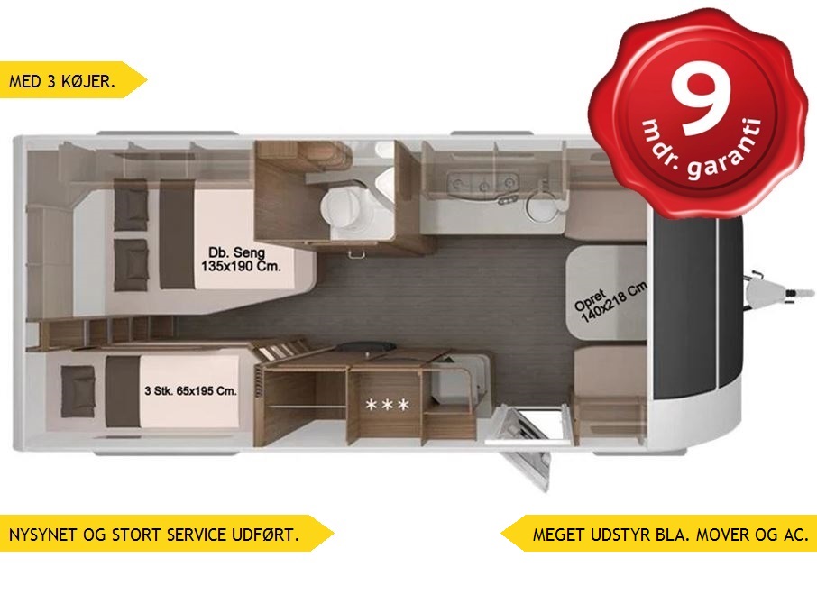Knaus Südwind Scandinavian Selection 590 UK Alde Centralvarme