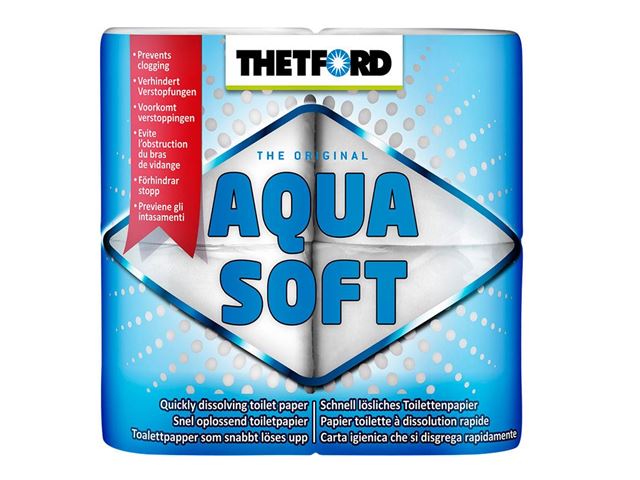 Toiletpapir Thetford Aqua Soft 4 ruller.