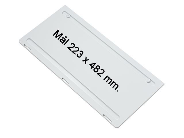 Vinterafdækning L 300 hvid. Mål: 482 x 223 mm.