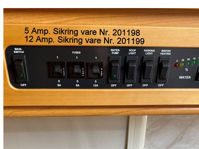 KABE 12 Amp. Automatsikring 1 Stk. 