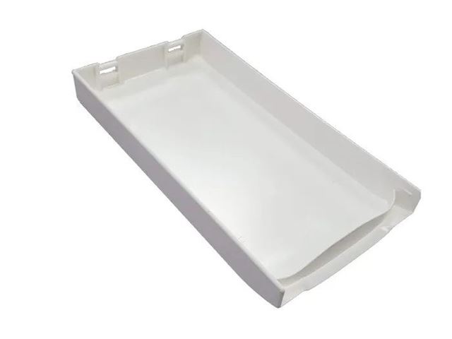 Truma skorstens afdækning hvid. Mål. 130x245 mm.